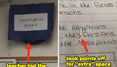 22 Leaked Screenshots Of Teachers Who Were Way, Way, Way, Way, Way, Way, Way, Way, Way, Stricter Than Any Teacher...