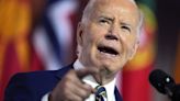 The Latest: Democrat mayors show support for Biden; Trump revels in Biden turmoil