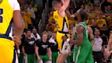NBA Fans Ripped Ref for His Odd Description of Jaylen Brown’s Brutal Game 4 Foul