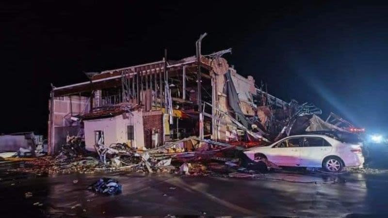 At least 8 people are dead after tornado-spawning storms strike the Central US Memorial Day weekend