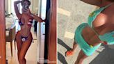 Towie's Dani Imbert shows off her body in tiny bikinis on lavish holiday