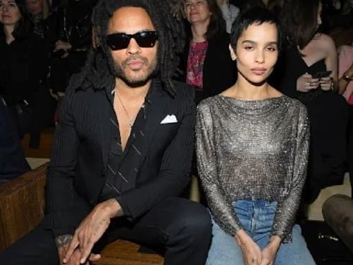 Así fue la infancia de Zoë Kravitz viviendo con su padre, la estrella de rock, Lenny Kravitz