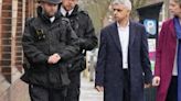 Sadiq Khan pledges 1,300 more police on London streets in pre-election promise