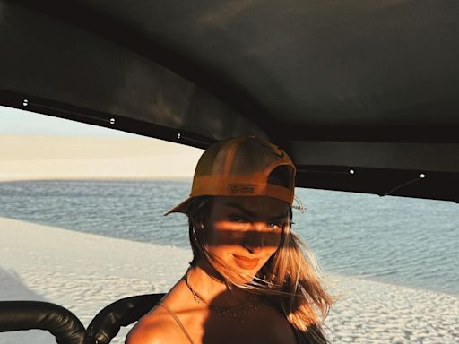 Candice Swanepoel abre álbum de fotos de viagem pelo Maranhão