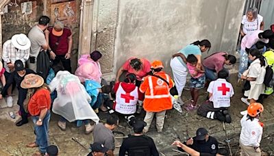 Explosión de pirotecnia previo a la Guelaguetza en Oaxaca, deja siete personas heridas, incluyendo una niña