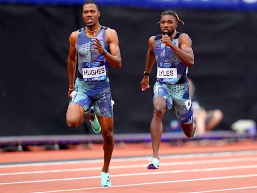 Team GB sprinter Zharnel Hughes fires warning to Noah Lyles after Netflix dig