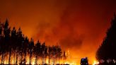 Wildfires spread, fish die off amid severe drought in Europe