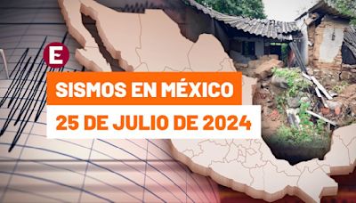 Sismo hoy 25 de julio de 2024: Reportan temblor de 3.6 en Puerto Escondido, Oaxaca