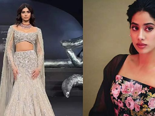 "Janhvi told me to be calm": Khushi Kapoor on her debut ramp walk at ICW 2024 | Hindi Movie News - Times of India