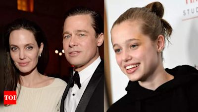 Angelina Jolie and Brad Pitt’s daughter Shiloh Announces Name Change, removes 'Pitt' from her surname | English Movie News - Times of India