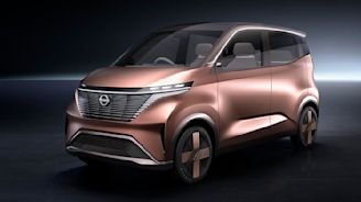 Nissan IMk electric car concept looks like a grown up Cube