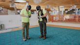 PDX’s beloved teal carpet installed in airport’s new terminal