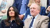 Salma Hayek Aces The Preppy Wimbledon Look in a Striped Gucci Top