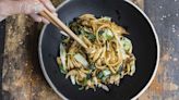 Yakiudon with pickled ginger: For chewy Japanese noodles, borrow an Italian technique