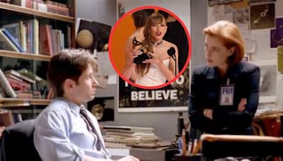 El homenaje de Gillian Anderson a The X-Files con una referencia a Taylor Swift