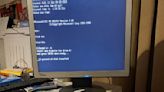 Newly open-sourced MS-DOS 4 installed on an IBM Personal System/2 with a 16 MHz Intel 386 CPU — took 70 minutes to build