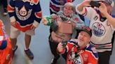 A second Edmonton Oilers fan flashes boobs after Game 6 win