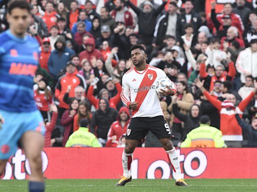 River y Lanús empataron 2 a 2 en el duelo de la sexta fecha de la Liga profesional de fútbol