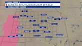 Storm reports: Severe thunderstorm watch issued for several western Kansas counties