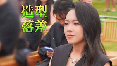 張芸京一改中性裝扮 長髮小女人模樣原來這麼美