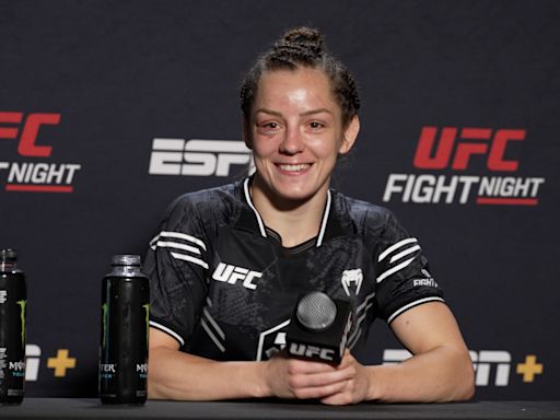 Josefine Knutsson sends message to women’s strawweights after UFC on ESPN 58 win over Julia Polastri