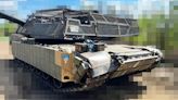 Ukrainian M1 Abrams Tanks Get Elaborate 'Cope Cages,' Soviet Explosive Reactive Armor