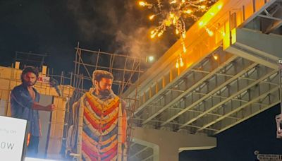 'Kalki 2898 AD': Fans Install Prabhas' Cut-Out, Burst Crackers, Dance To Dhol Beats-Watch Video