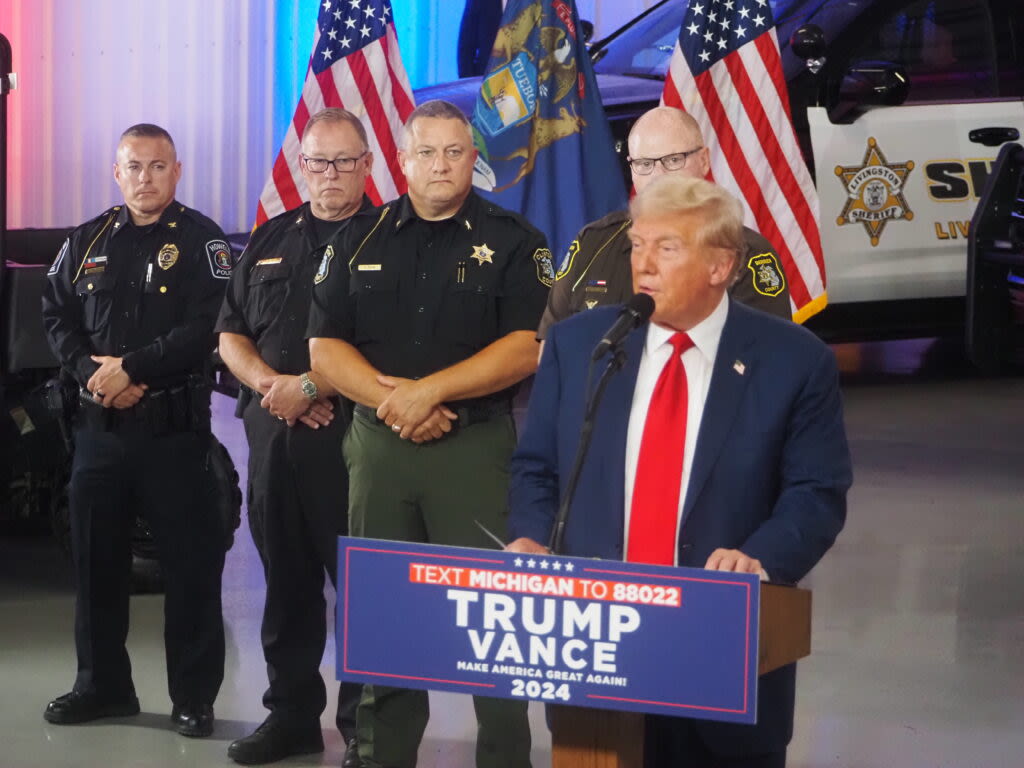 Complaints pile up against Trump visit last month to Livingston County Sheriff’s Office