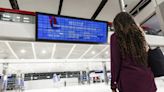 Coming to a giant airport screen: Your personal flight information