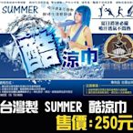 台灣製 SUMMER 酷涼巾 全館可合併運費 消費滿$500免運費 (有開發票)