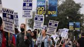 Kaffiyehs and pickets: UCLA, UC Davis workers strike over treatment at pro-Palestinian protests