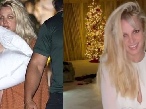 Britney Spears clicked topless outside her hotel after alleged fight with boyfriend, says 'Not sure why I feel..'