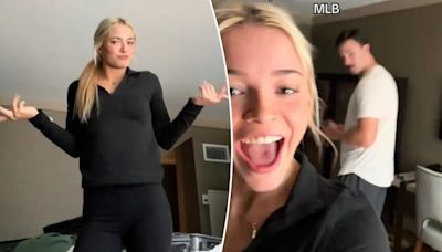 MLB is all about Livvy Dunne pumping up boyfriend Paul Skenes’ Pirates debut