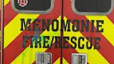 An ambulance heading from western Wisconsin to Stillwater with patient is hit twice with paintballs