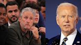 Jon Stewart says Biden is becoming 'Trumpian' by insisting only God can get him to drop out of the 2024 race