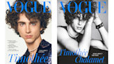 Timothée Chalamet is British Vogue’s First Solo Male Cover Star in 106-Year History