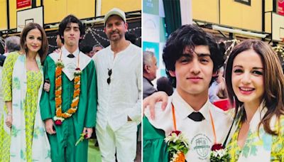 Hrithik and Sussanne congratulate son Hrehaan on graduation