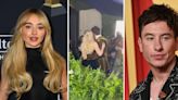 Sabrina Carpenter and Barry Keoghan Meet at the Top of the Met Gala Steps After Walking Red Carpet Separately: Watch