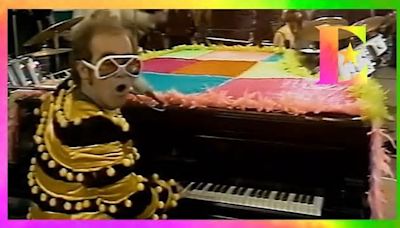 Watch Unearthed Video Of Elton John Performing “The Bitch Is Back” Live For The First Time 50 Years Ago