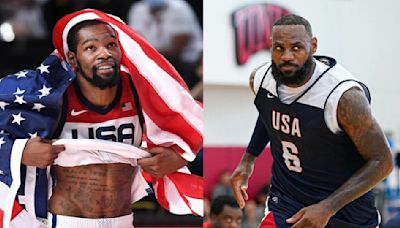 Kevin Durant Shares His Thoughts On If LeBron James Will Take Part in 2028 Los Angeles Olympics