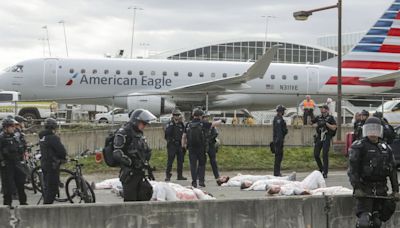 46 Sea-Tac protesters charged with misdemeanors, released on bail