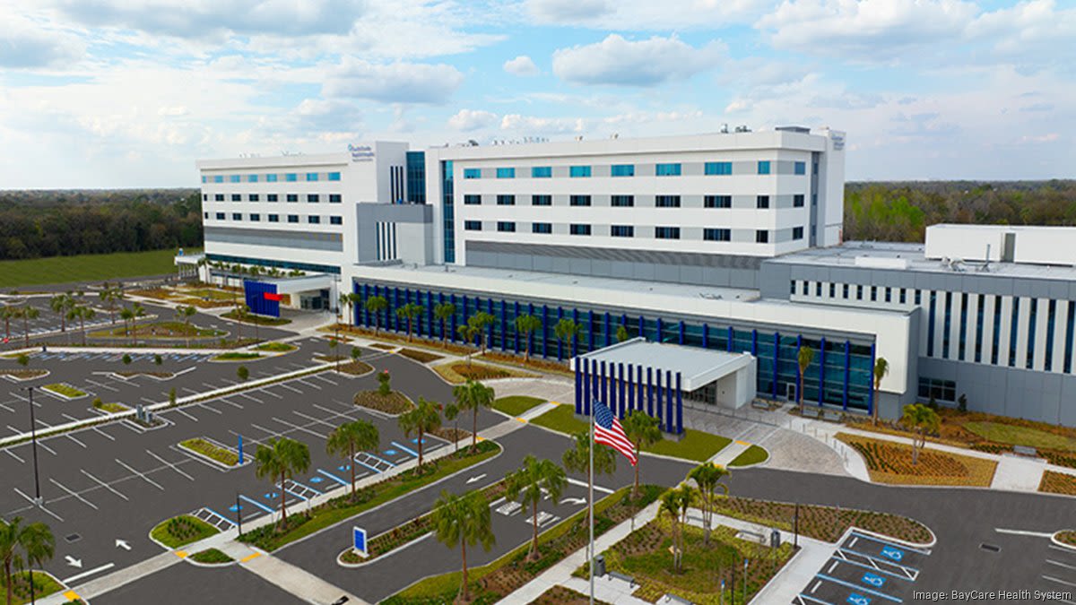 BayCare sets opening date for its $326M South Florida Baptist Hospital in Plant City - Tampa Bay Business Journal
