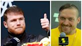 Oleksandr Usyk is the No.1 boxer in the world today, according to Saul 'Canelo' Alvarez