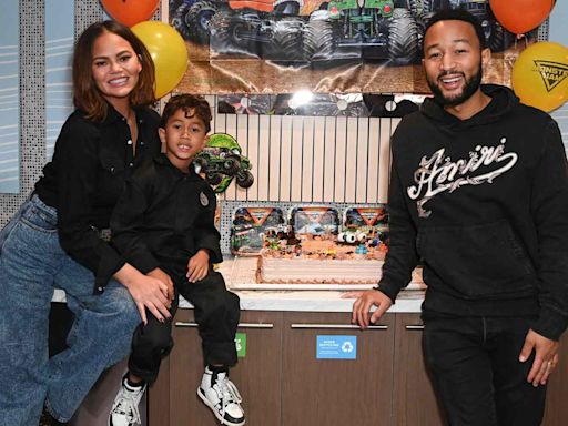 Chrissy Teigen and John Legend Celebrate Son Miles' 6th Birthday with Party at Monster Jam World Finals