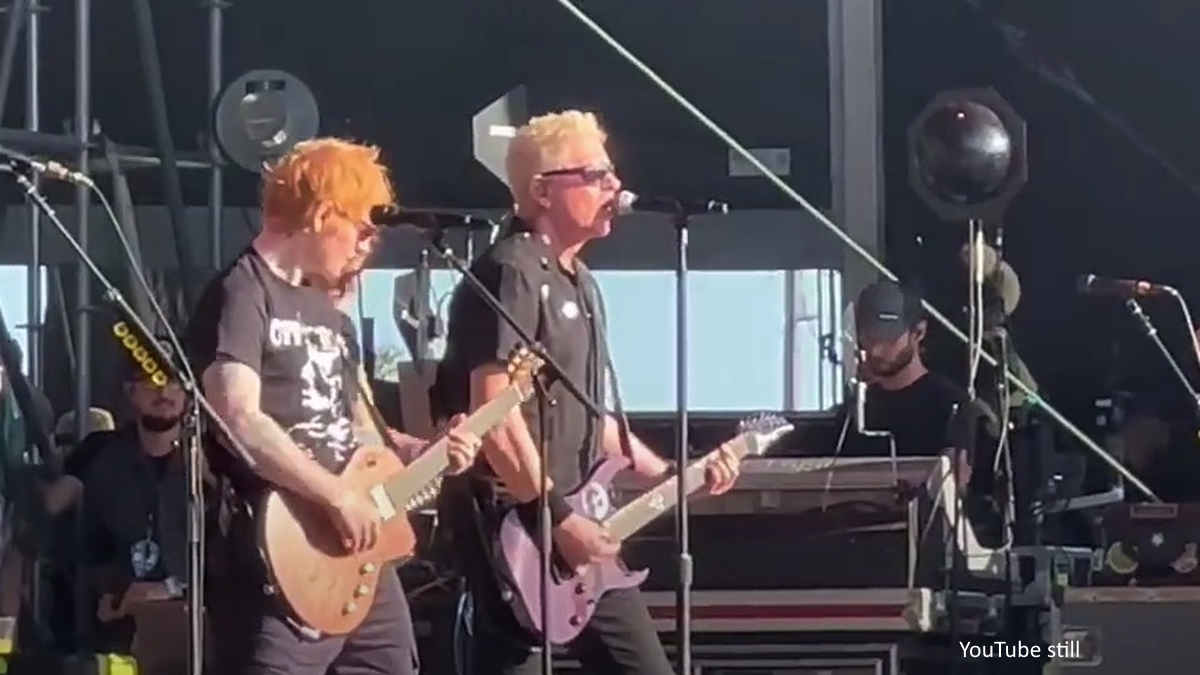 The Offspring Share Pro-Shot Video Of Ed Sheeran Jam