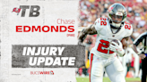 Bucs RB Chase Edmonds to potentially miss 4-6 weeks with MCL sprain
