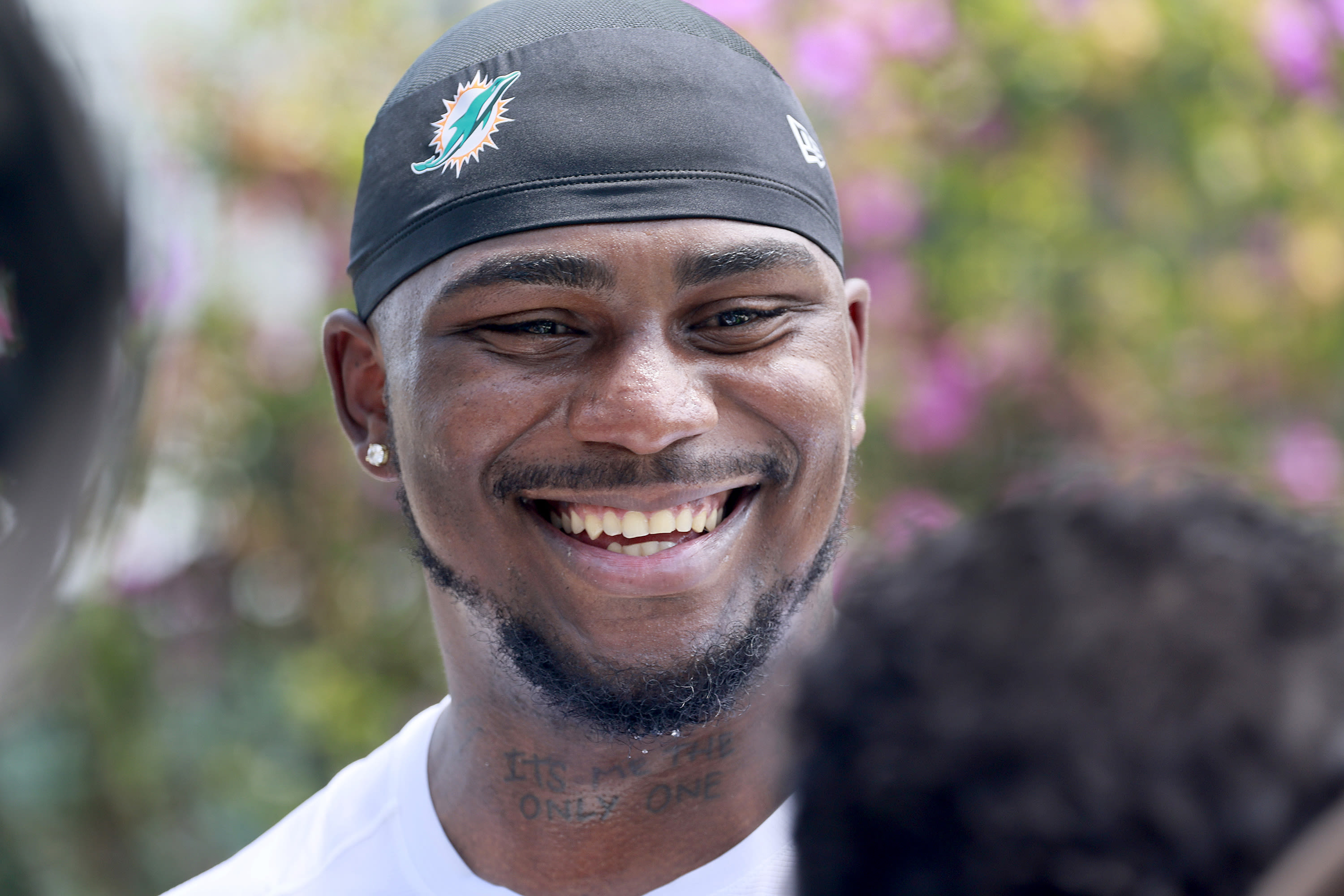 Bayron Matos brings infectious personality, strong desire to make Dolphins as Dominican-born undrafted rookie