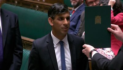 Sunak meets with backbench Tories for first time since bruising election defeat