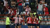 Guadalajara golea por 7-0 y lidera el Apertura femenino en México