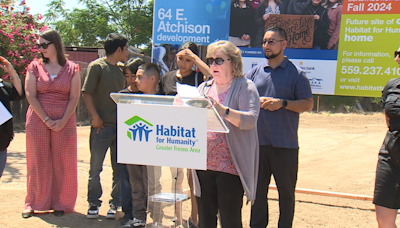 Fresno single father of four awarded new home in Habitat for Humanity project